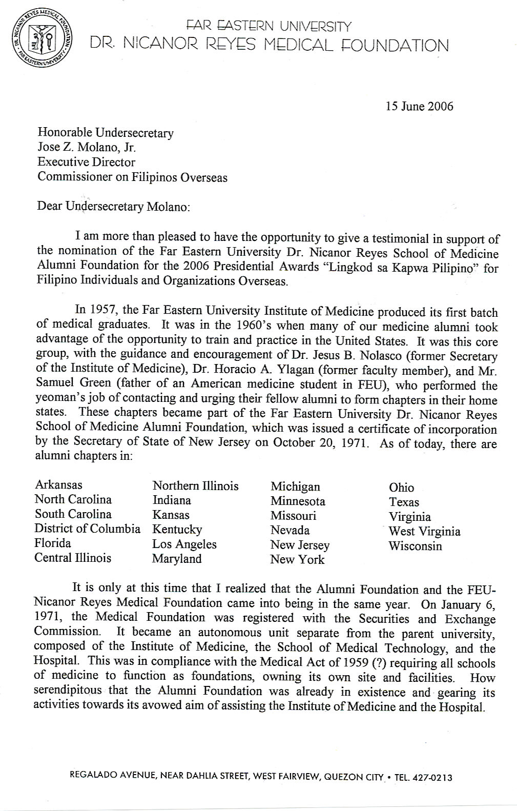 FEU Reyes Testimonial for LINKAPIL